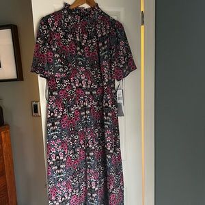Julia Jordan Floral mid-maxi length dress